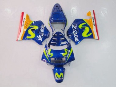 Bleu Vert Carénage Moto Honda NSR 250 MC28 P4 1994-1996