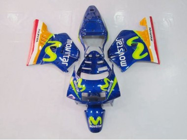 Bleu Vert Carénage Moto Honda NSR 250 MC28 P4 1994-1996