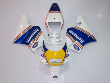 Jaune Blanc Bleu Carénage Moto Honda NSR 250 MC28 P4 1994-1996