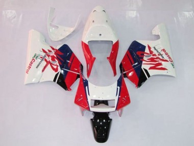 Rouge Blanc Carénage Moto Honda NSR 250 MC28 P4 1994-1996