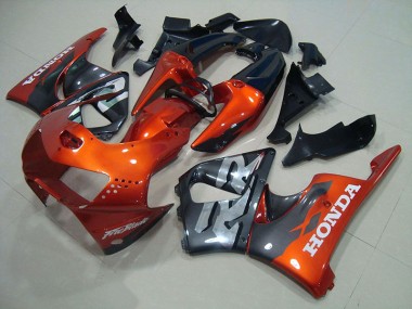 Orange Gris Carénage Moto Honda CBR 900 RR 919 1998-1999