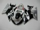 Noir Argent Carénage Moto Suzuki GSXR 600 / 750 K1 K2 K3 2001-2003