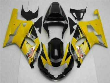 Jaune Carénage Moto Suzuki GSXR 600 / 750 K1 K2 K3 2001-2003