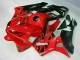 Rouge Noir Kit Carénages Motos Complet Honda CBR 600 RR 2003-2004