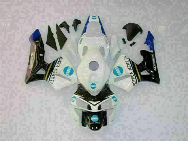 Blanc Noir Carrosserie Moto Honda CBR 600 RR 2003-2004