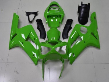 Vert Carénages Moto Kawasaki ZX6R 2003-2004