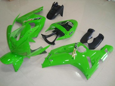 Vert Carénage Moto Kawasaki ZX6R 2003-2004