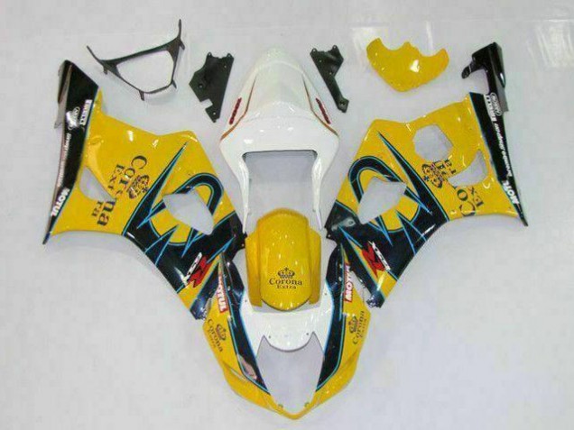 Jaune Carénage Moto Suzuki GSXR 1000 K3 2003-2004