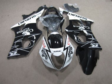 Noir Blanc Corona Extra Motul Carénage Moto Suzuki GSXR 1000 K3 2003-2004