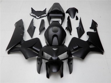 Noir Mat Carénage Moto Honda CBR 600 RR 2005-2006