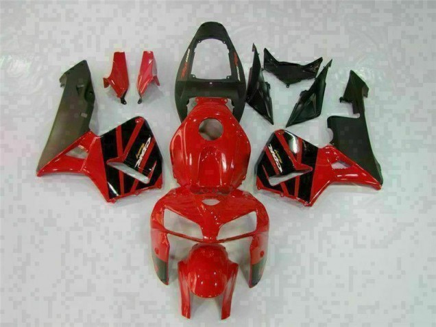 Rouge Carénage Moto Honda CBR 600 RR 2005-2006