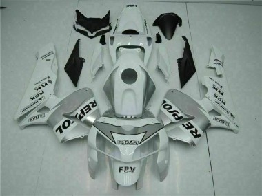 Blanc Carénages Moto de Rechange Honda CBR 600 RR 2005-2006