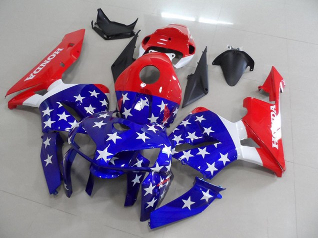 Drapeau américain Carénage Moto Honda CBR 600 RR 2005-2006