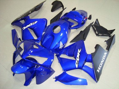 Bleu Kit Carénages Motos Complet Honda CBR 600 RR 2005-2006