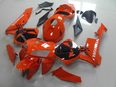 Orange Noir Kit Carénages Motos & Plastique Honda CBR 600 RR 2005-2006