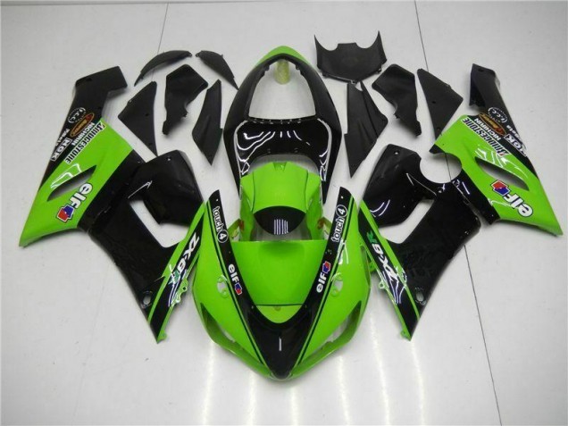 Vert Carrosserie Moto Kawasaki ZX6R 2005-2006