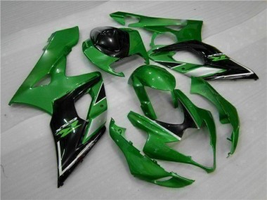 Vert Carénages Moto Suzuki GSXR 1000 K5 2005-2006