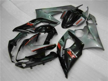 Gris Noir Carrosserie Moto Suzuki GSXR 1000 K5 2005-2006