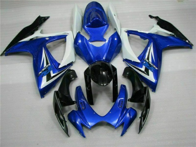 Bleu Carénage Moto ABS Suzuki GSXR 600 / 750 K6 2006-2007