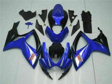 Bleu Kit Carénages Motos & Plastique Suzuki GSXR 600 / 750 K6 2006-2007