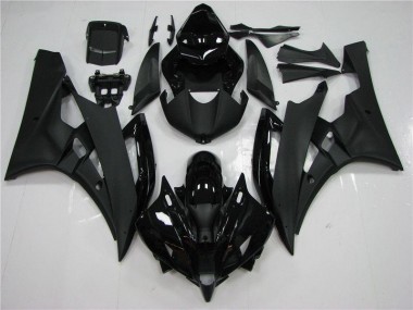 Noir Carénages Moto Yamaha R6 2006-2007