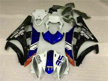 Blanc Carrosserie Moto Yamaha R6 2006-2007