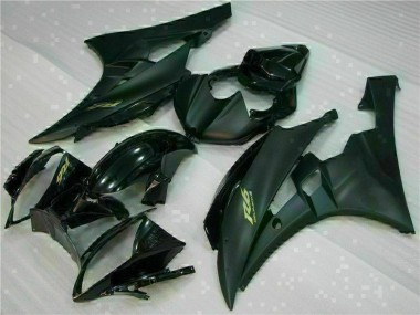 Noir Mat Carénage Moto Yamaha R6 2006-2007