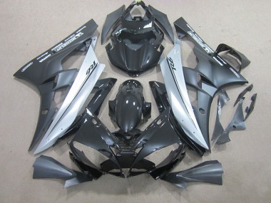 Argent Noir Carénages Moto Yamaha R6 2006-2007