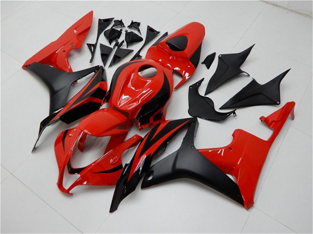 Noir Rouge Carrosserie Moto Honda CBR 600 RR 2007-2008