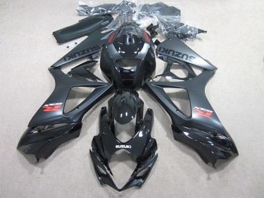 Noir Kit Carénages Motos & Plastique Suzuki GSXR 1000 K7 2007-2008