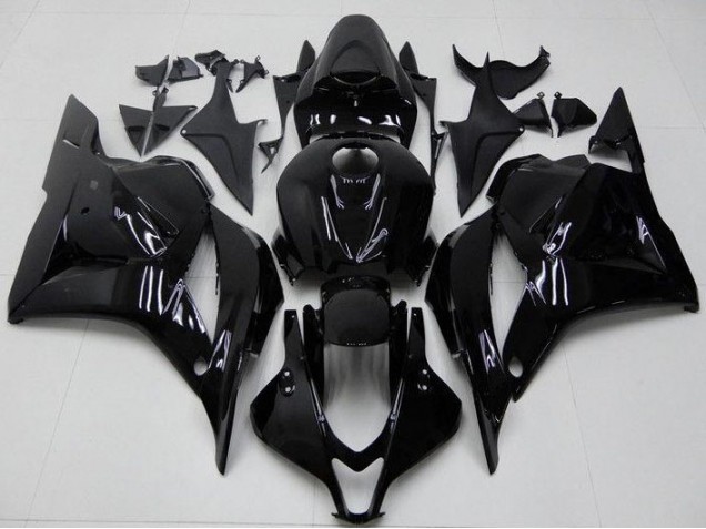 Noir Brillant Carénage Moto Honda CBR 600 RR 2009-2012