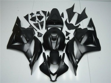 Noir Mat Carénage Moto Honda CBR 600 RR 2009-2012