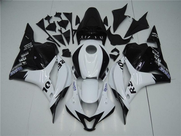 Blanc Noir Carénages Moto Honda CBR 600 RR 2009-2012