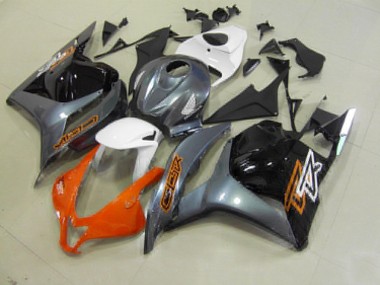 Orange Gris Noir Carénages Moto Honda CBR 600 RR 2009-2012