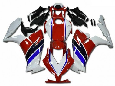 Rouge Blanc Carénage Moto Honda CBR 1000 RR 2012-2016