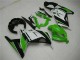 Vert Noir Argent Carénage Moto Kawasaki EX300 2013-2016